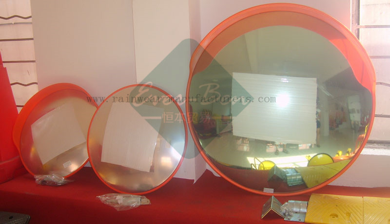 Wide Angle Security Curved Convex Road Mirror|Traffic Driveway Safety Mirror